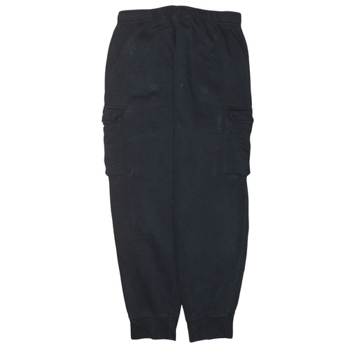 Nike Men's Black Fleece Cargo Jogger Trousers Size M