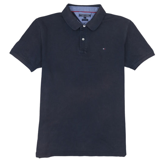 Tommy Hilfiger Men's Blue XL Cotton Polo Shirt Classic Style