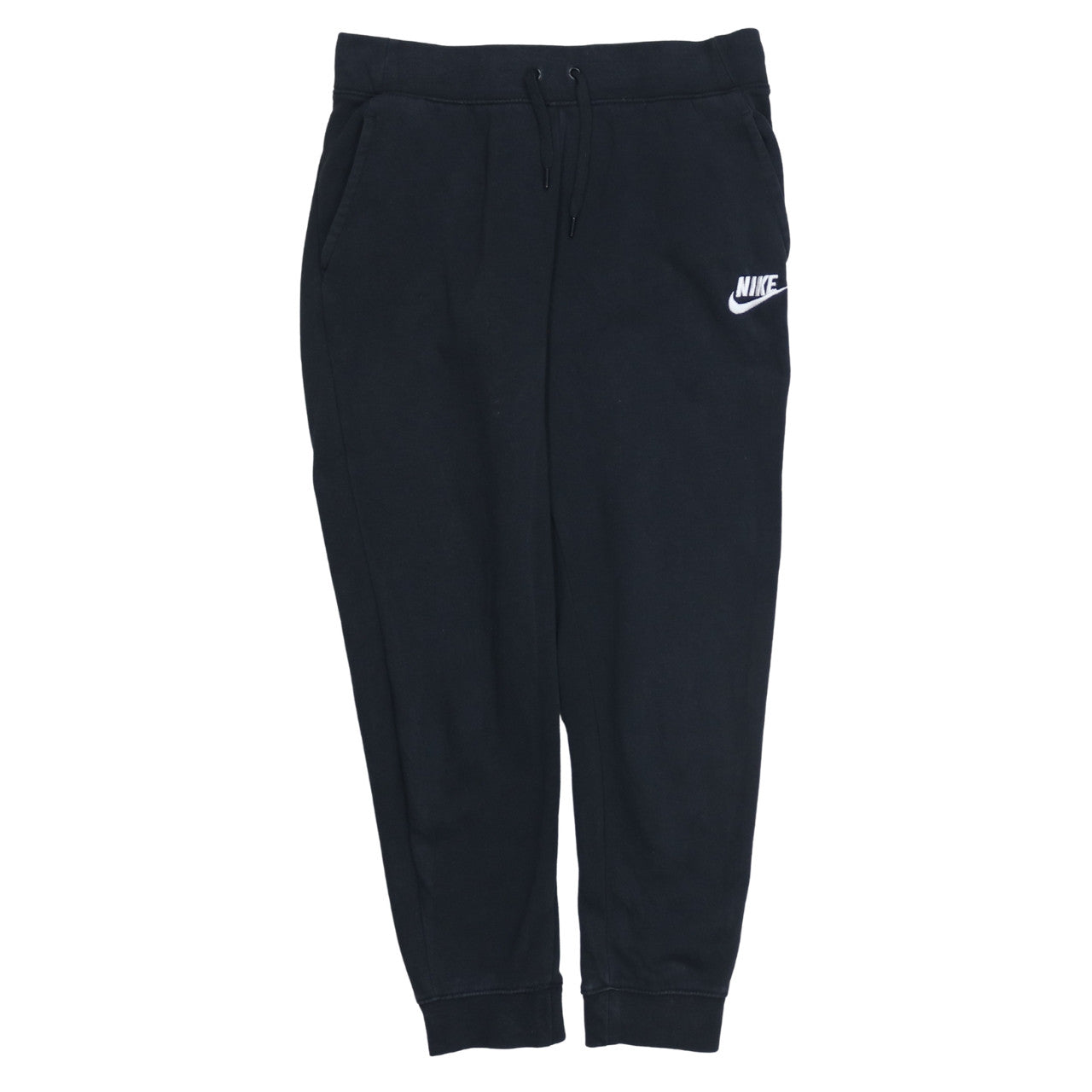 Nike Boys Black XL Jogger Sweatpants Fleece Elastic Waist Tapered Activewear