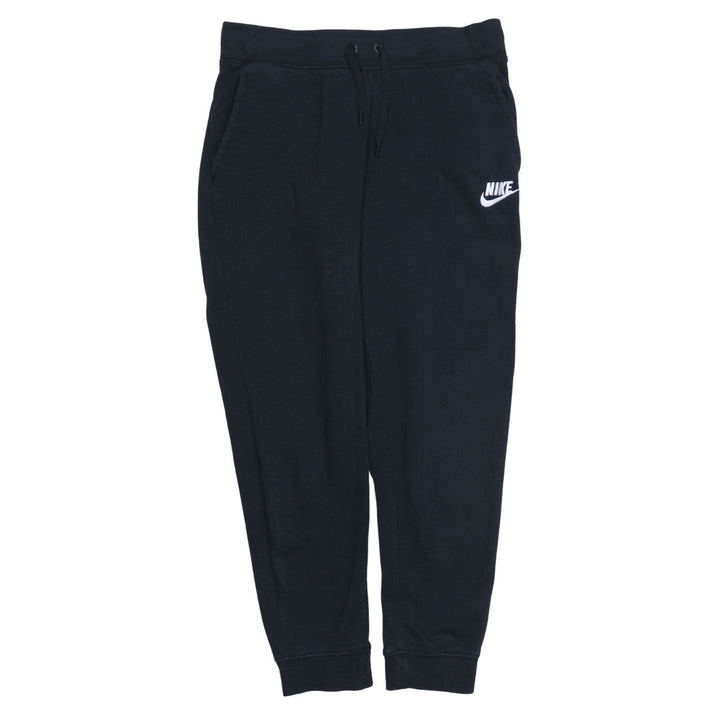 Nike Boys Black XL Jogger Sweatpants Fleece Elastic Waist Tapered Activewear