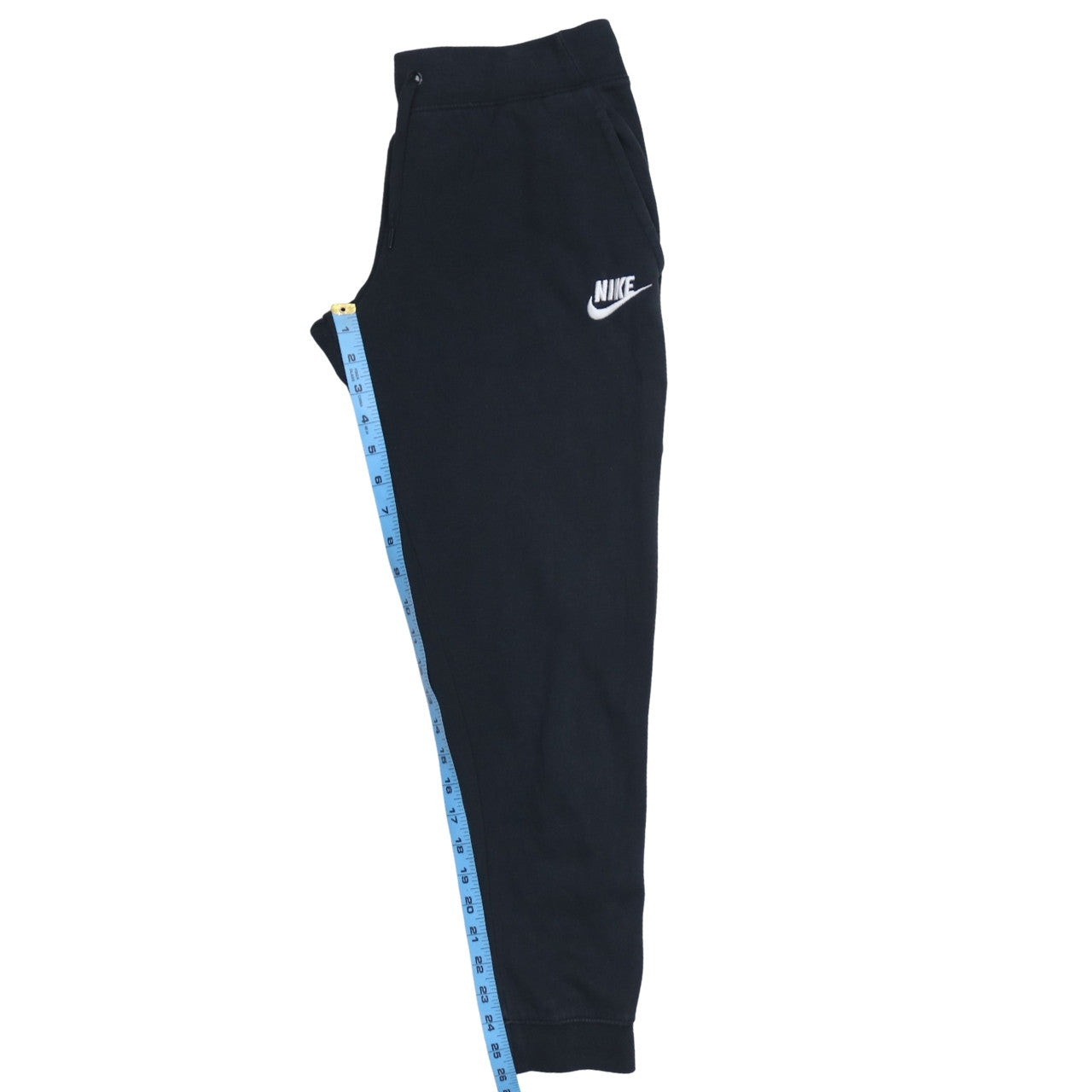 Nike Boys Black XL Jogger Sweatpants Fleece Elastic Waist Tapered Activewear