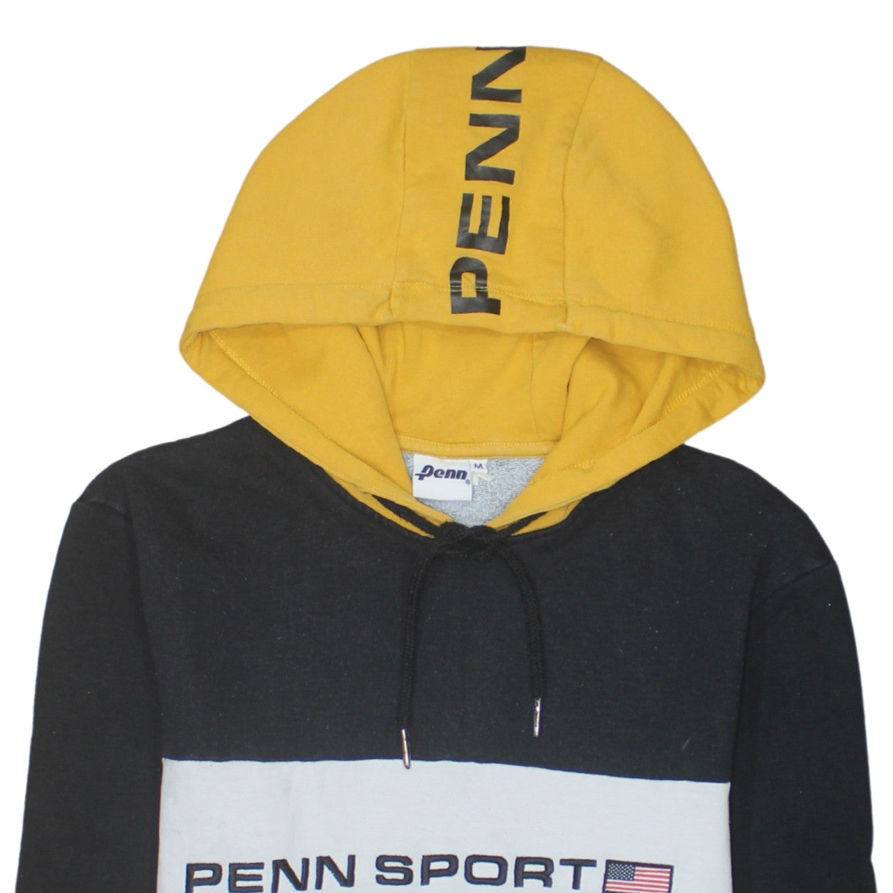 Penn Men's Multicoloured Pullover Hoodie Size M Sports Fleece