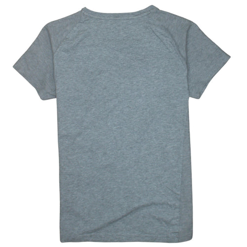 Puma Men’s Grey Moisture Wicking Raglan Crew Neck T-Shirt M