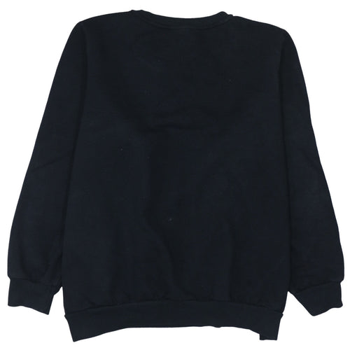 Adidas Womens Black 2XL Crew Neck Pullover Sweatshirt