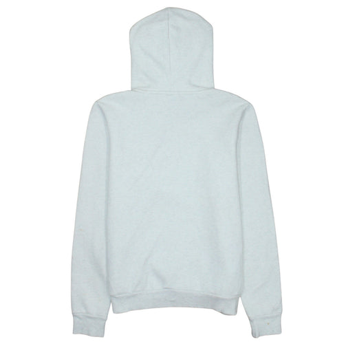 Puma Womens Grey Medium Pullover Hoodie with Logo and Pockets