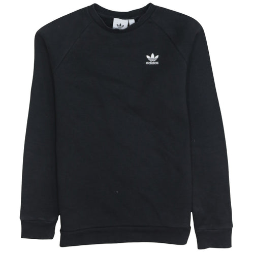 Adidas Men's Black XS Pullover Sweatshirt Crew Neck Fleece