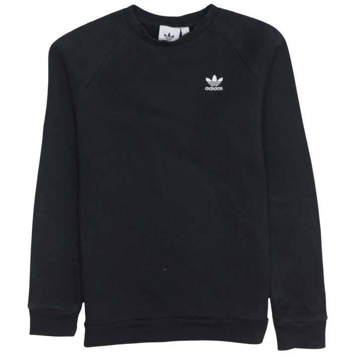 Adidas Men's Black XS Pullover Sweatshirt Crew Neck Fleece