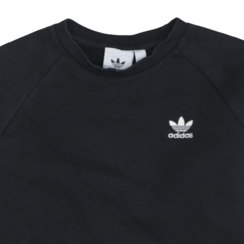 Adidas Men's Black XS Pullover Sweatshirt Crew Neck Fleece