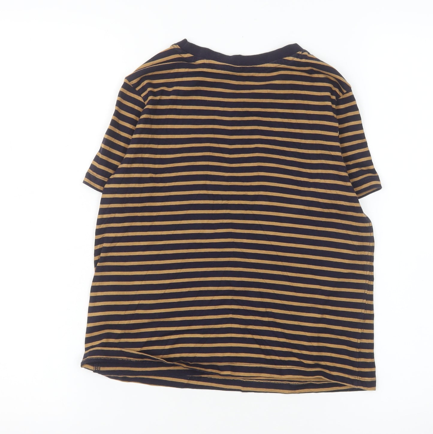 Next Women’s Multicoloured Stripe Cotton Short Sleeve T-Shirt Size 6P