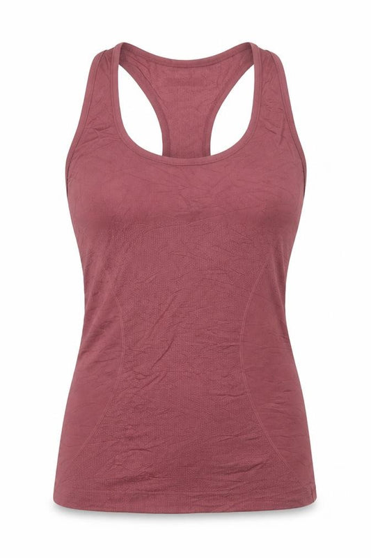 Forever 21 Womens Pink Racerback Tank Top S Slim Fit Activewear