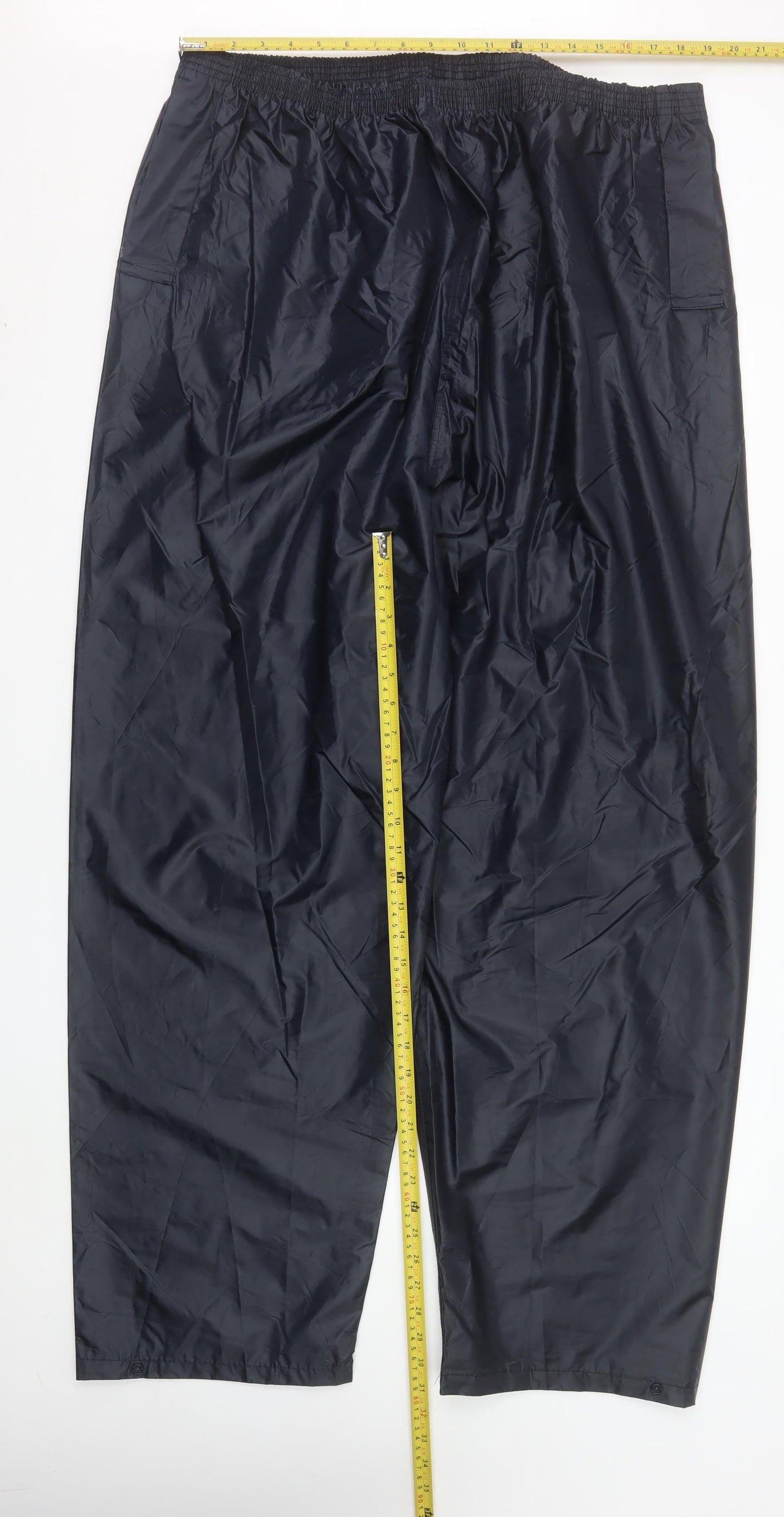 Urban Heritage Men's Black 4XL Waterproof Rain Trousers