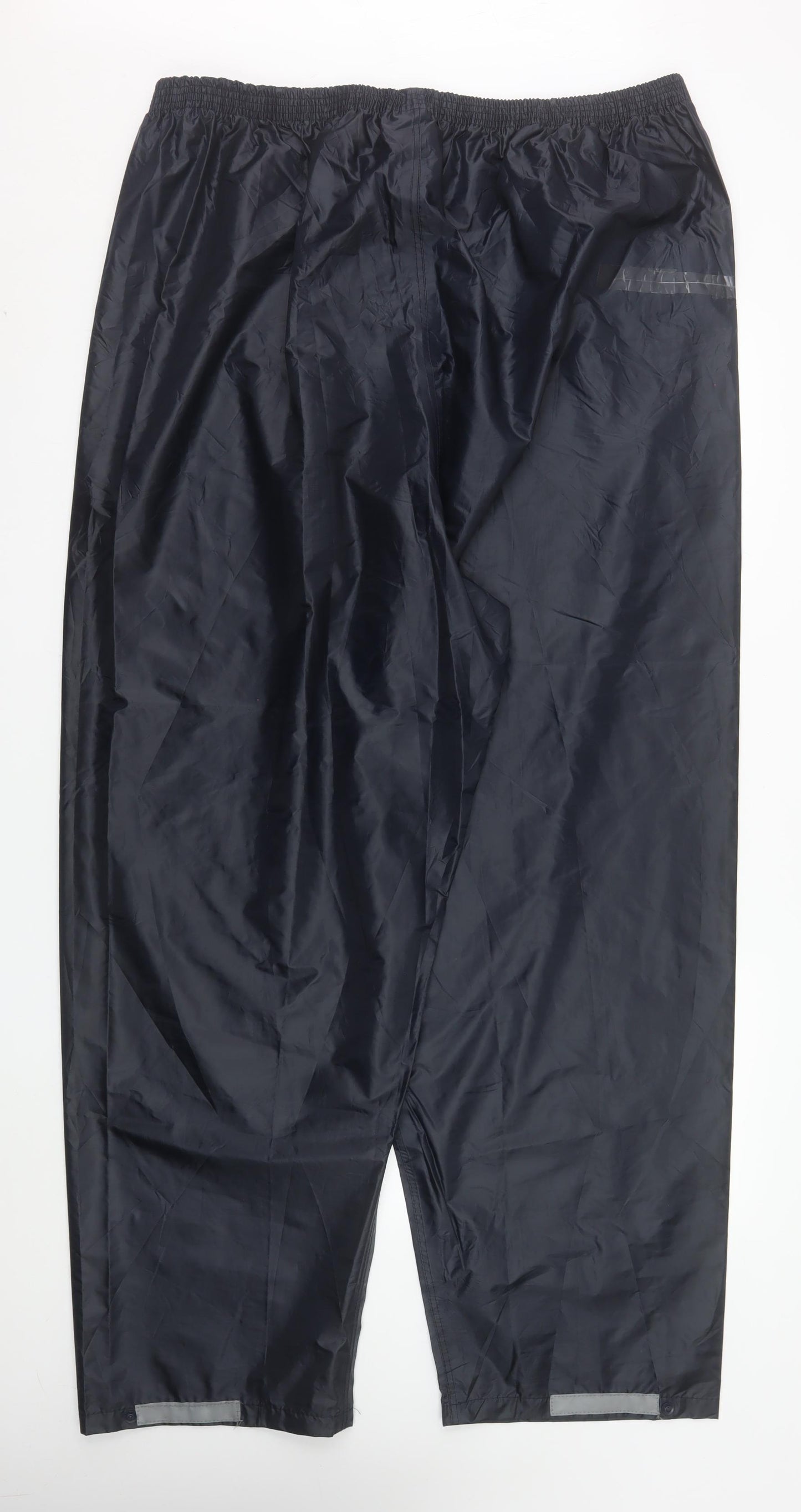 Urban Heritage Men's Black 4XL Waterproof Rain Trousers