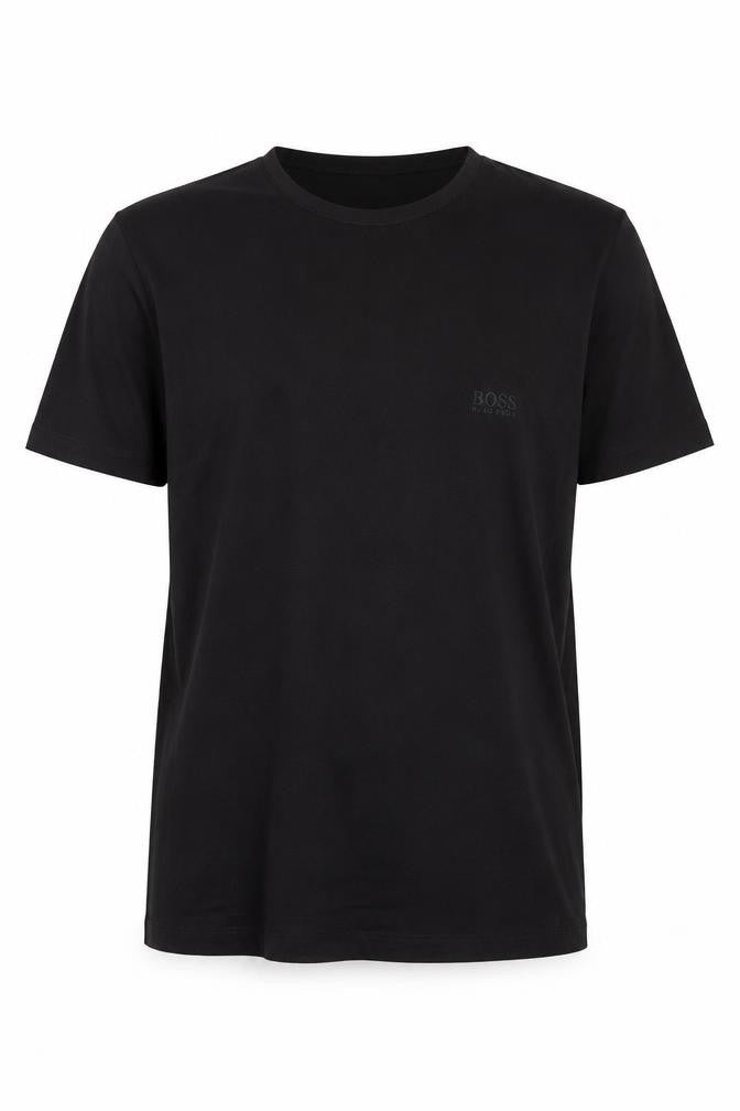 Hugo Boss Men's Black Cotton Crew Neck T-Shirt Size M