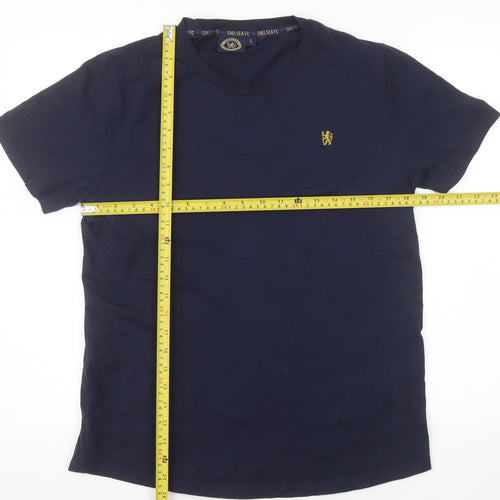 Chelsea FC Men’s Blue Cotton Crew Neck Short Sleeve T-Shirt L