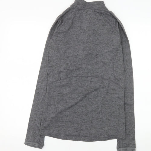 Karrimor Women's Grey Size 8 1/4 Zip X-Lite Pullover Sweatshirt