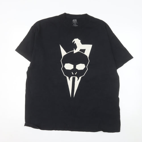 Harry Potter Men’s Black XL Cursed Child Graphic Cotton T-Shirt