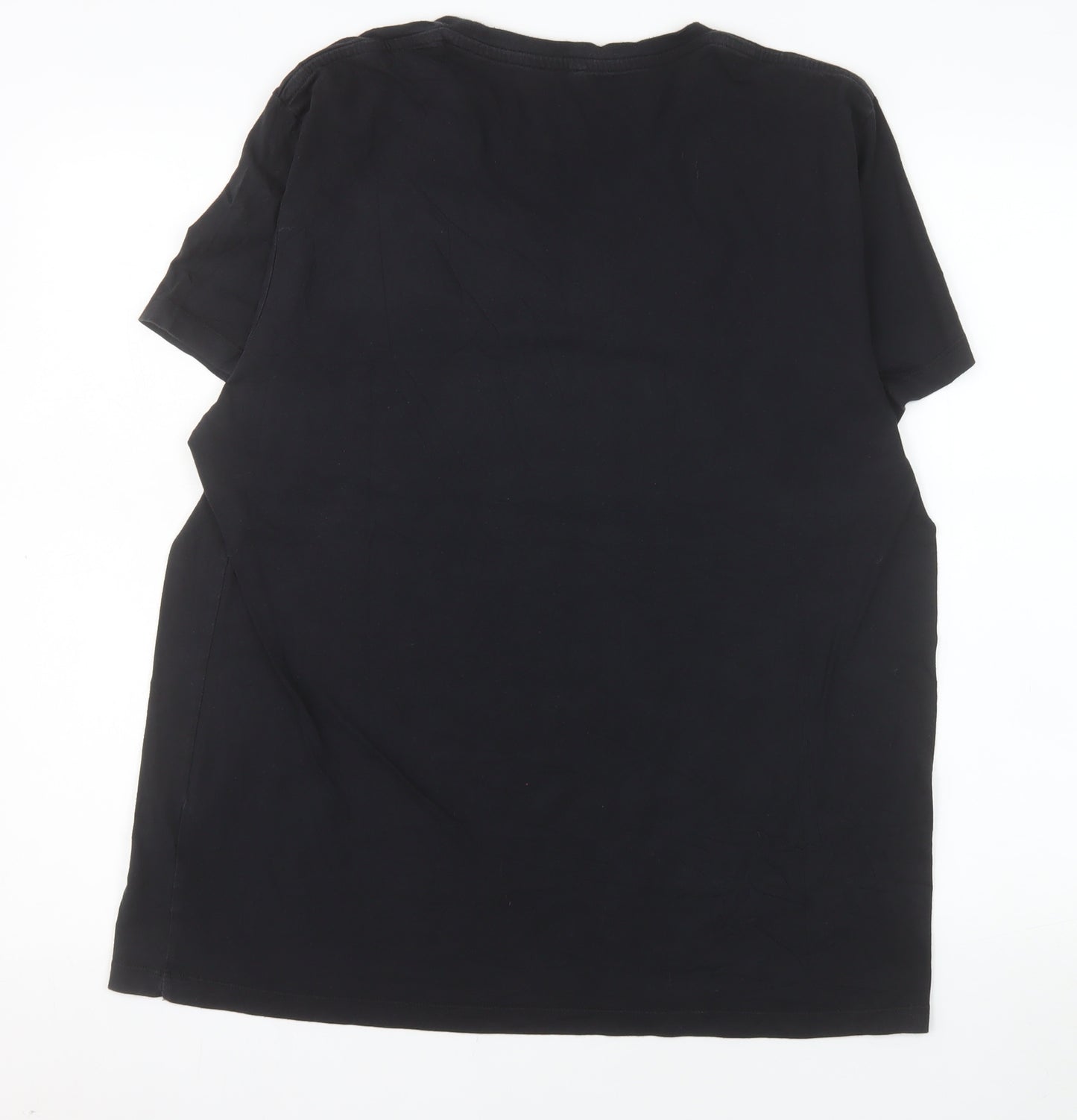 Jack Wills Men's Black XL Crew Neck Cotton T-Shirt