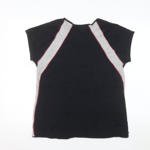 Marks and Spencer Womens Black Short Sleeve Active T-Shirt Size 18