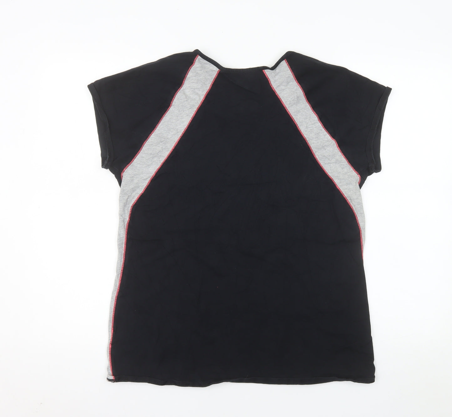 Marks and Spencer Womens Black Short Sleeve Active T-Shirt Size 18