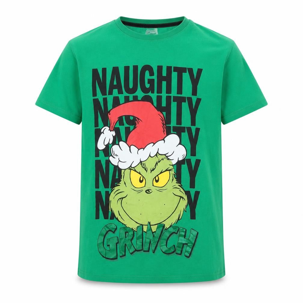The Grinch Boys Green Short Sleeve Christmas T-Shirt 12-13 Years