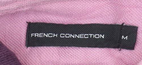 French Connection Men's Pink Cotton Polo Shirt Size M