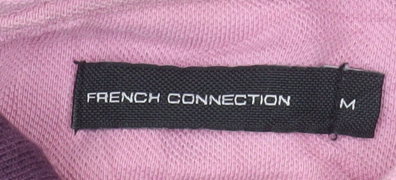 French Connection Men's Pink Cotton Polo Shirt Size M