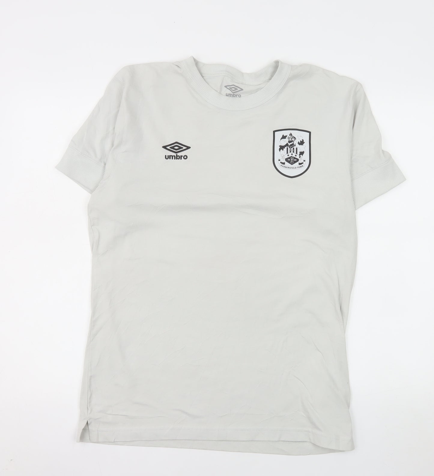 Umbro Men's White Short Sleeve Crew Neck Sports T-Shirt Size M