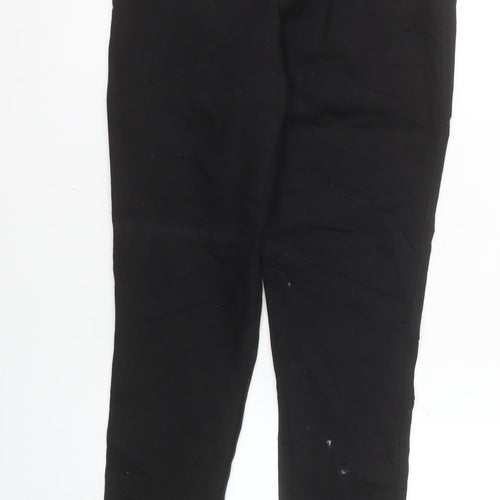 F&F Womens Black Skinny Jeans Size 12 Regular Stretch Denim