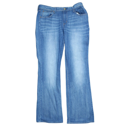 Levi's Women Blue 14 Classic Demi Curve Bootcut Jeans