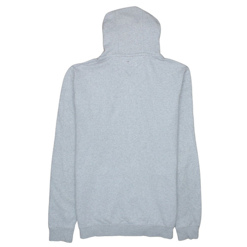 Tommy Jeans Men's Grey Full Zip Hoodie XL Regular Fit