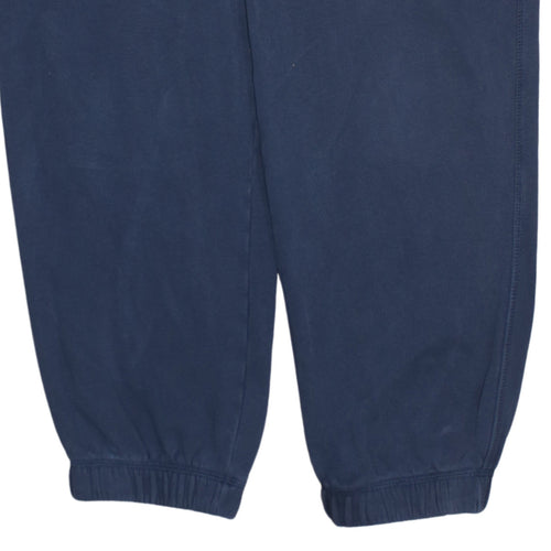 Nike Men Blue Sweatpants L Regular Fit Fleece Joggers