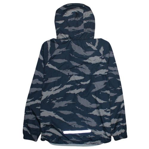 Primark Men’s Blue Camouflage Windbreaker Jacket Size L