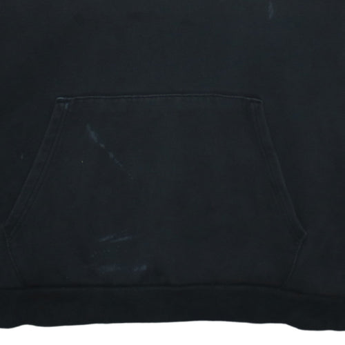 Puma Mens Black 2XL Pullover Hoodie Fleece Sportswear