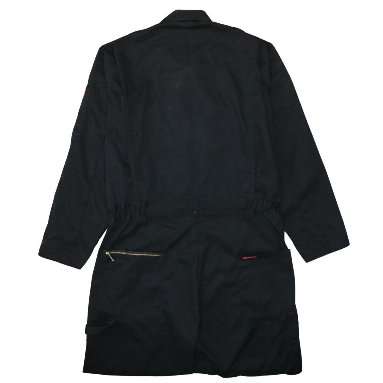 Dickies Mens Black Workwear Trousers M Cotton Blend Relaxed Fit
