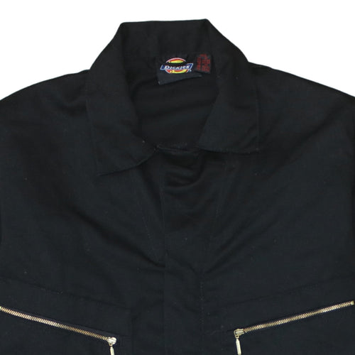 Dickies Mens Black Workwear Trousers M Cotton Blend Relaxed Fit