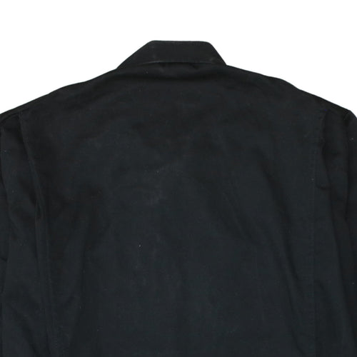 Dickies Mens Black Workwear Trousers M Cotton Blend Relaxed Fit