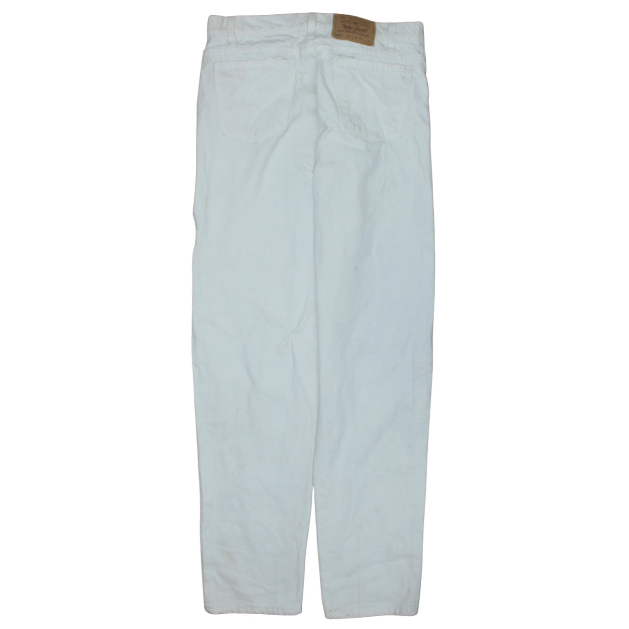 Levi's Women White 550 Tapered Relaxed Fit Jeans W32 L32