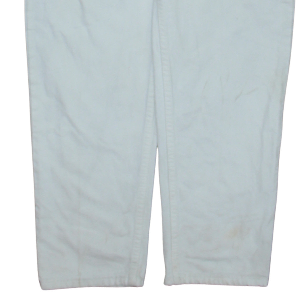 Levi's Women White 550 Tapered Relaxed Fit Jeans W32 L32