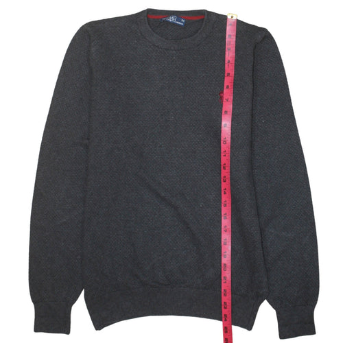 Ralph Lauren Men's Grey Wool Crew Neck Pullover Jumper M