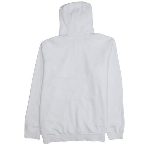Nike Men's White Pullover Hoodie Size L Sports Fleece Sweatshirt