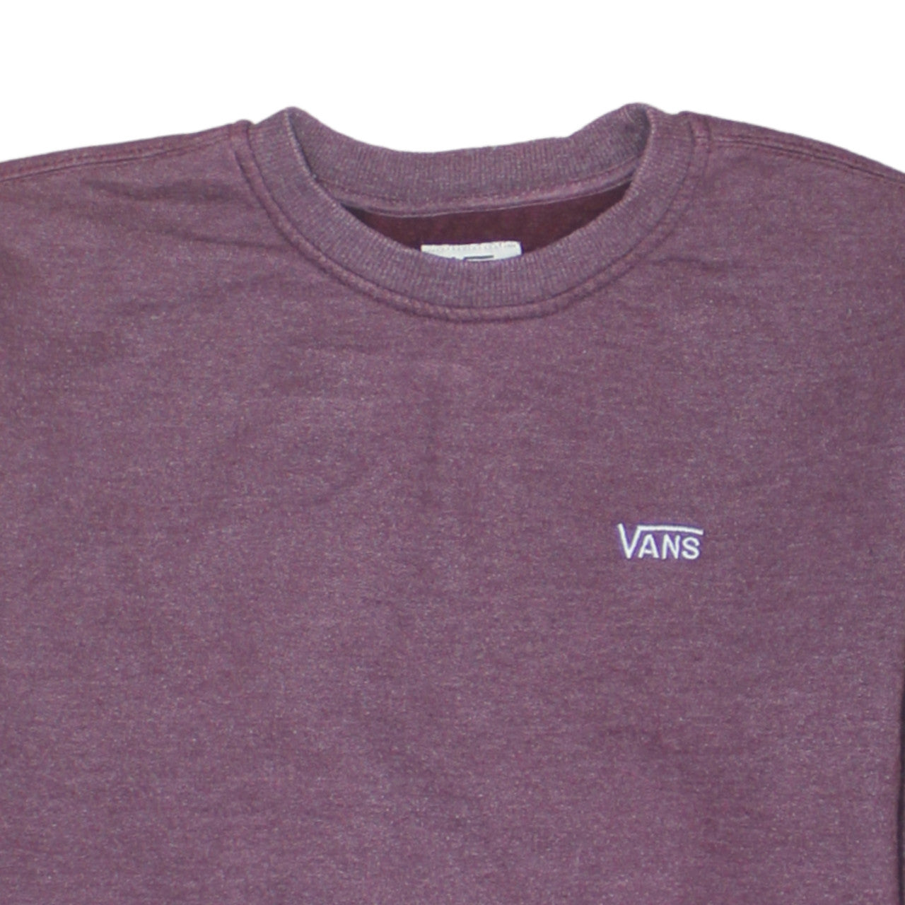 Vans Men's Purple Crew Neck Pullover Sweatshirt Medium
