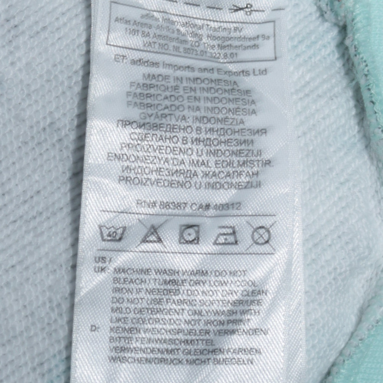 adidas Girls Multicoloured XL Graphic Pullover Hoodie