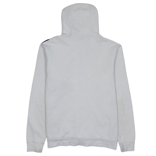 Nike Mens Grey Full Zip Hoodie L Logo Sportswear Jacket