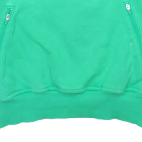 Nike Women's Green Pullover Hoodie M Hooded Sweatshirt 08 Print