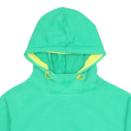 Nike Women's Green Pullover Hoodie M Hooded Sweatshirt 08 Print