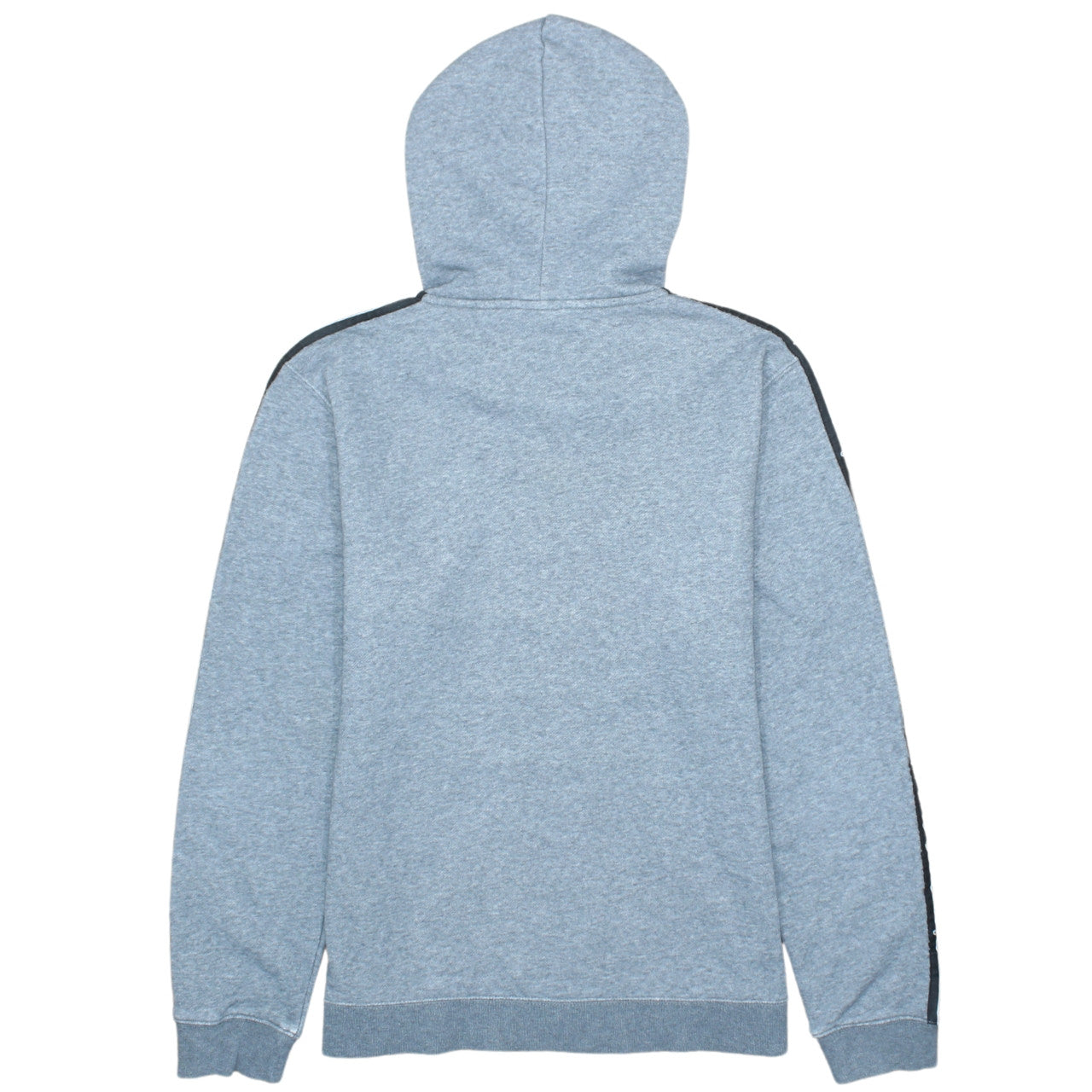 Champion Men's Grey Small Pullover Logo Hoodie - Regular Fit