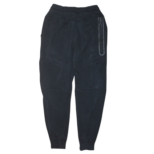 Nike Men Black Jogger Sweatpants XS Regular Fit Fleece Tapered