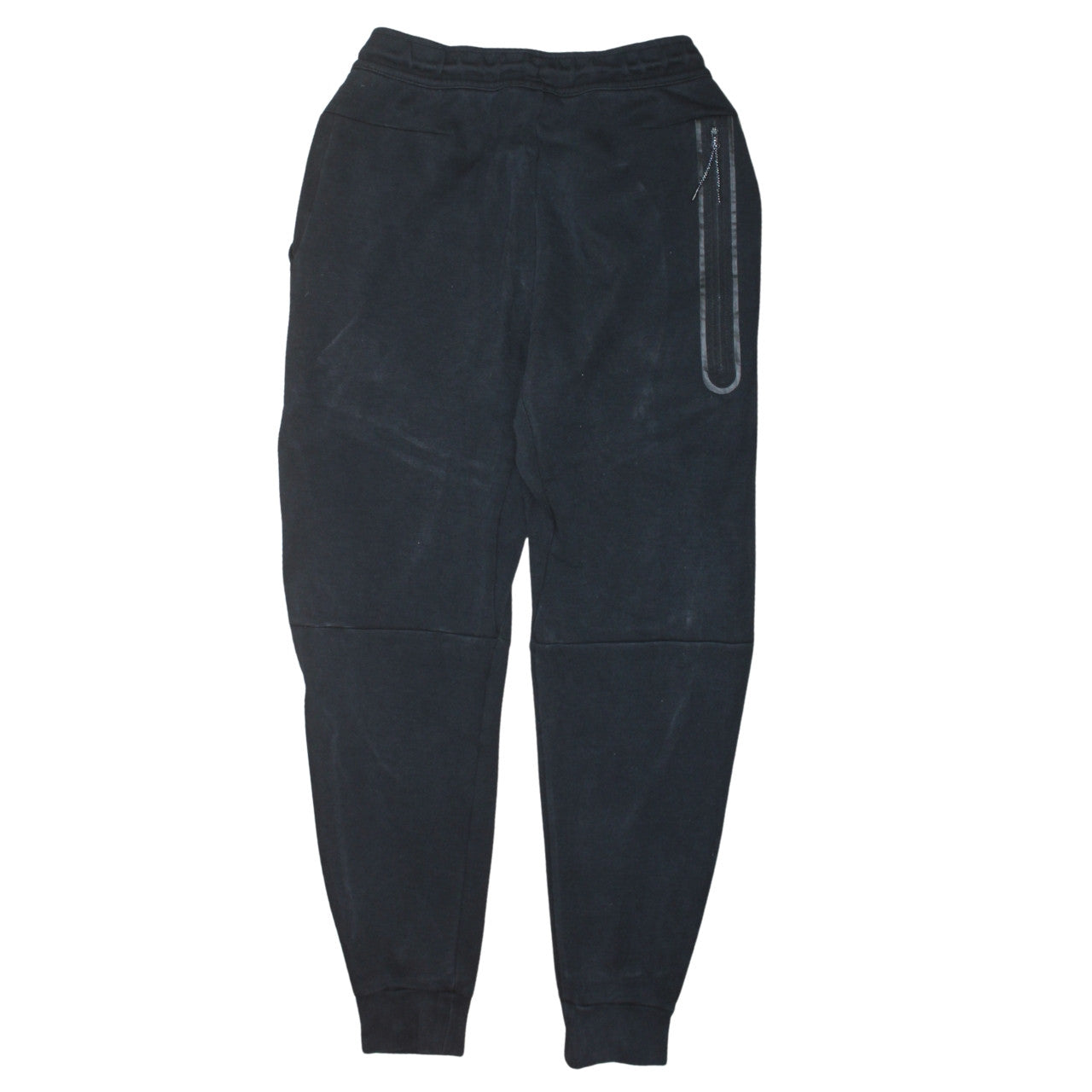 Nike Men Black Jogger Sweatpants XS Regular Fit Fleece Tapered