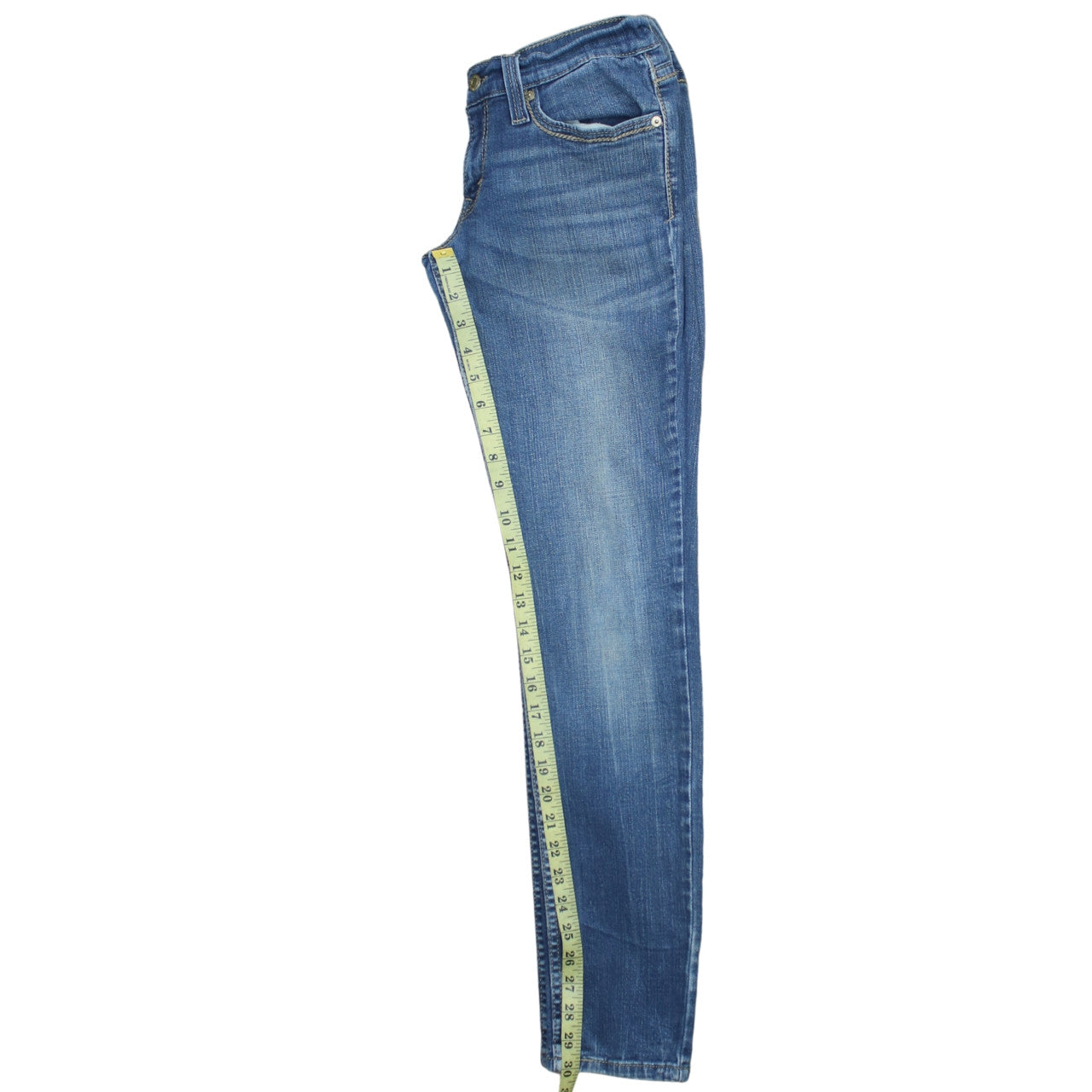 Levi's Women's Blue 524 Too Superlow Skinny Jeans Size M