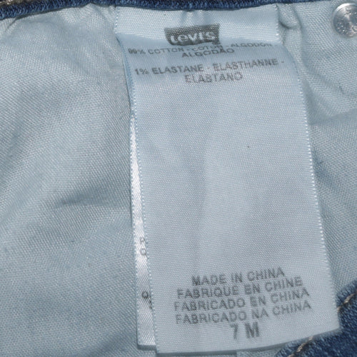 Levi's Women's Blue 524 Too Superlow Skinny Jeans Size M